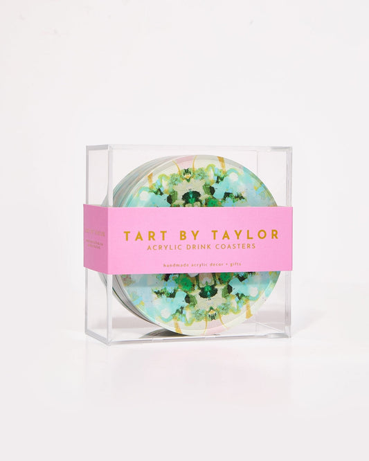 Nantucket Bloom Coaster- Boxed Set of Four